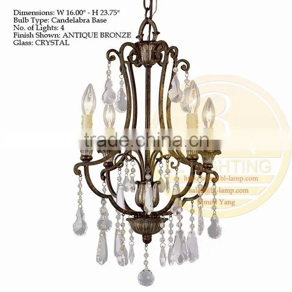 EGYPT crystal chandelier light for home,baolian crystal chandelier light for home