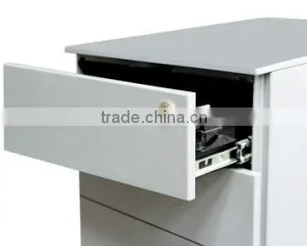 3 Drawer Steel Mobile Storage Cabinet Under Desk Pedestal photo-5