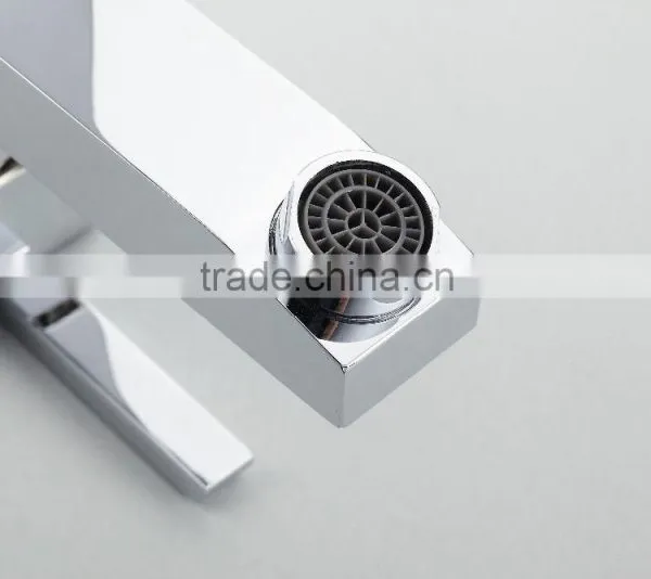 Brass Square Basin Mixer/high Grand Faucet photo-3