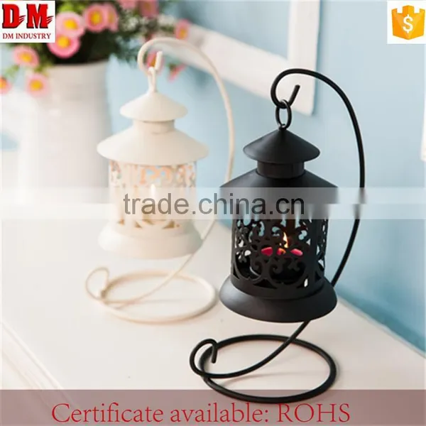Stock Reusable Luxury Decorative Metal Capiz Lantern