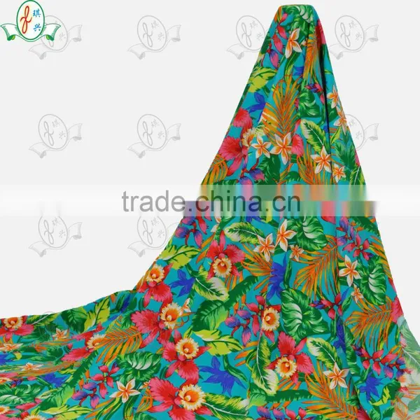 Elegant!!!Hotting Sale 4 Way Stretch Tropical Or Beach Theme Print Elastane Beachwear Fabric photo-2
