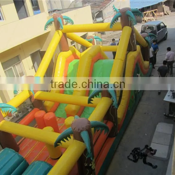Plam Jungle Boot Camp Inflatable Obstacle Course photo-4
