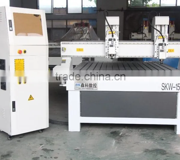 China Multi Spindles Heads Woodworking Cnc Router for Furniture/cabinet/carfts Ect photo-5