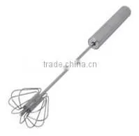 High Quality Tainless Steel Egg Whisk With Rubber Handle