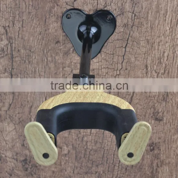 Auto Lock Wall Hanger Type Wooden Guitar Hanger photo-2
