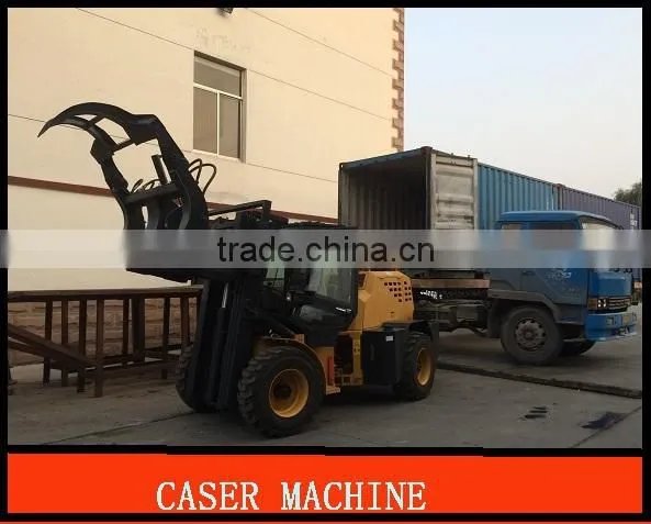 Off Road Forklift All Terrain 4WD Forklift Manitou Forklift Container Operation off Road Forklift CPCY28, CPCY35 With CE photo-2