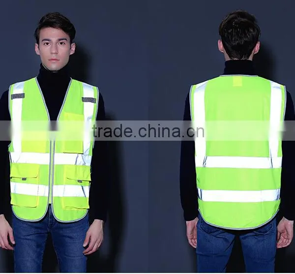 Wholesale Traffic High Visiblity Reflective Vest photo-2
