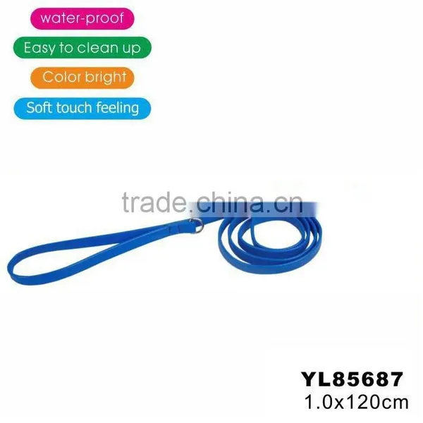 Resistant to Dirty Water Proof TPU Leather Soft Touch Feeling Rainbow Dog Leashes photo-6