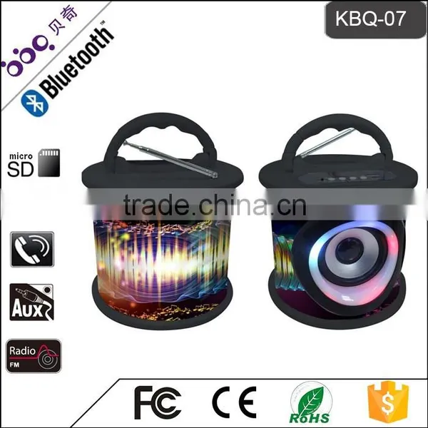 BBQ KBQ-07 5W 1200mAh Mini Portable Wireless Bluetooth Speaker photo-2