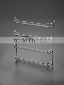 Four-layer Iron Kitchen Storage Wire Basket