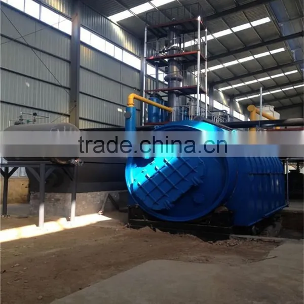 Scrap Rubber Pyrolysis Plant Waste Tire Pyrolysis Plant Waste Rubber Recycling Plant