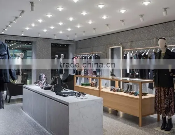 Tailor Made Attractive Modern Fashion Retail Cloth Shop Decoration photo-2