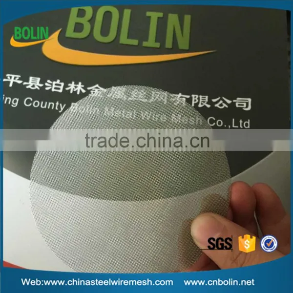 Stainless Steel Wire Mesh/Inox Wire Mesh Filter Discs for Chemical Industry photo-3