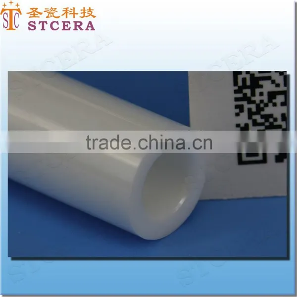 STCERA High Quality Machine Handmade Vacuum Ceramic Zirconia Pipe