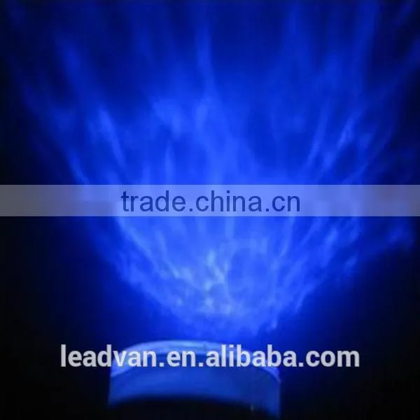 Novelty Ocean Daren Relaxing Waves LED Night Light Projector Lamp With Speaker photo-5