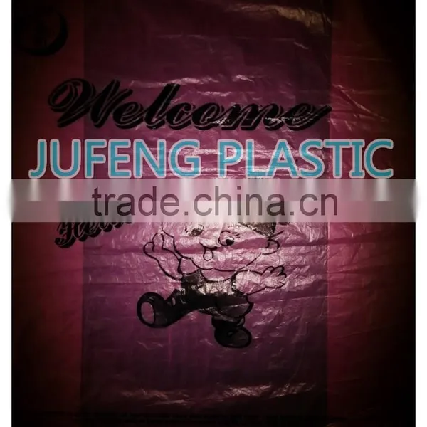 HDPE T-shirt Plastic Bag 25+12x42cm, 9mic photo-2