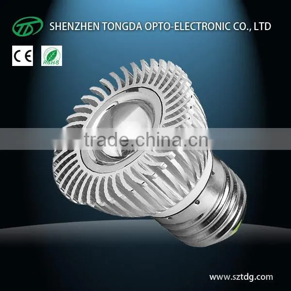 3w E27 Base Led Spot Light