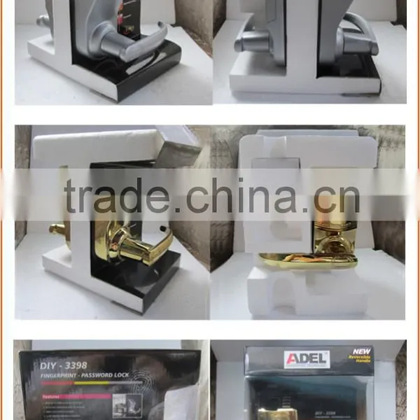 Cheap Biometric Fingerprint Door Lock With Keypad and Metal Key for 120user Access Control System Adel3398 photo-4