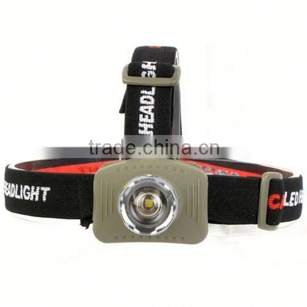 T27 AAA Plastic Camping Outdoor 3 Watt LED Cheap Headlamps photo-2