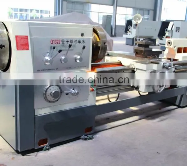 QK1335 Mini High Quality CNC CKNC Pipe Threading Lathe photo-2