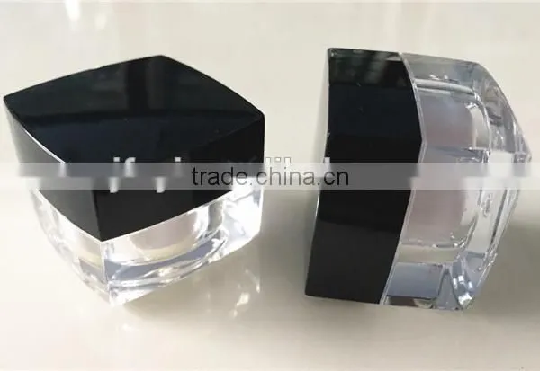 Plastic Socmetic Mini Small Packaging Jar Samples, Transparent Eye Cream Container 5g 10g