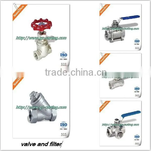 SS304 SS316 Stainless Steel Precision Cast Parts OEM and Custom Work From China Casting Foundry for Auto, Pump, Valve,railway