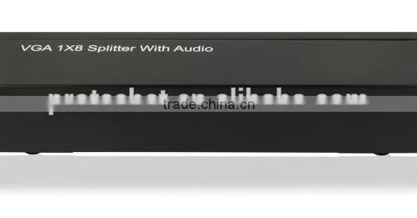 VGA Splitter 1 in 8 Out 1X8 China Wholesaler WITH 3.5MM photo-5