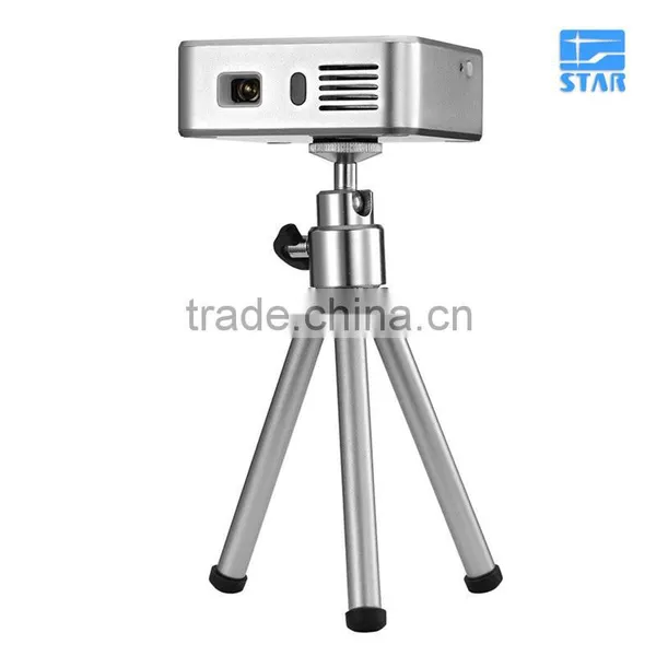 E05 Mini WiFi Bluetooth DLP Projector Android 4.4.4 OS 1GB RAM 8GB ROM RK3128 Quad Core 120LM 854*480 Pixels for Home Office photo-4