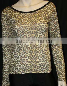 Printed Cotton Sweater