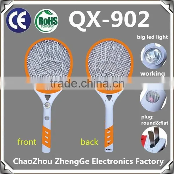 QX902-1 Mosquito Bat Bug Zapper With Apple Indicated Light on Handle photo-3