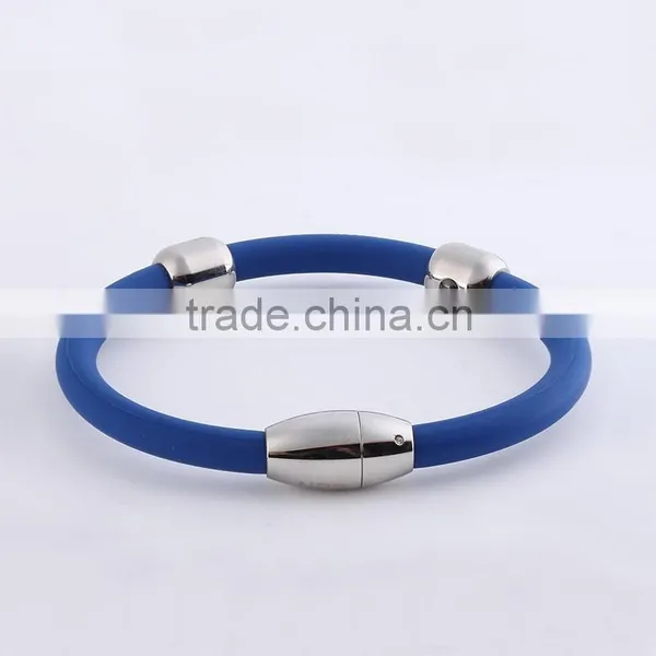 Noproblem P095 FDA Red Tourmaline Germanium Charm Sport Elegrant Unisex Power Magnetic Energy Bracelet photo-2