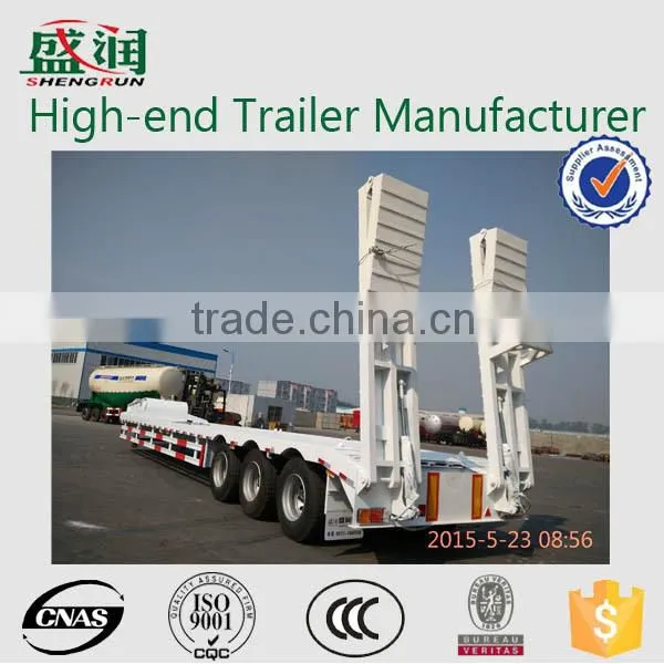 Low Bed Series Semi-trailer Shengrun/low Bed for Sale