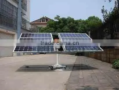 Solar Sun Tracking System,Solar PV Tracker System Biaxial Automatic 80Wx6