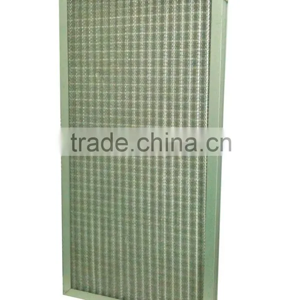 Aluminum Frame Washable Pleated Panel Aluminum Mesh Pre Filter photo-3