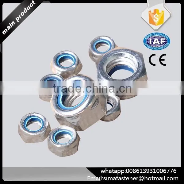 DIN985 Hex Lock Nylon Insert Nut photo-5