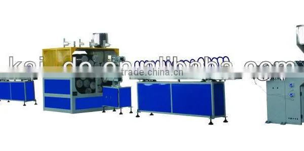PVC fiber braided hose production line