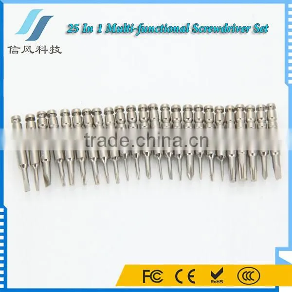 K-3310 25 In 1 Precision Screwdriver Set Disassemble Tool Kits Silver photo-5