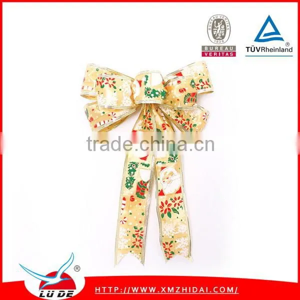 Wholesale Burgundy Christmas Bow For Gift Packing photo-6