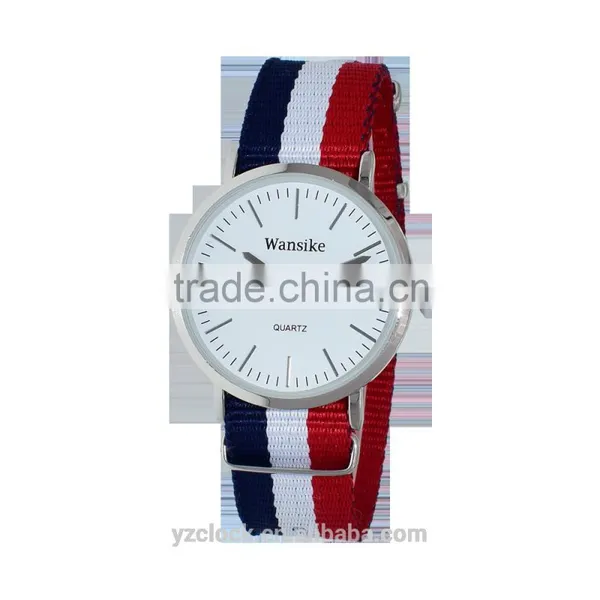 Newly Designed Slim Watch With Nylon Watch Bands photo-2