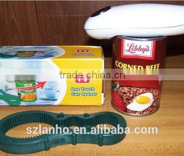 2015 New One Touch Automatic Can Jar Opener Tin Open Tool Cordless Battery Operated photo-2