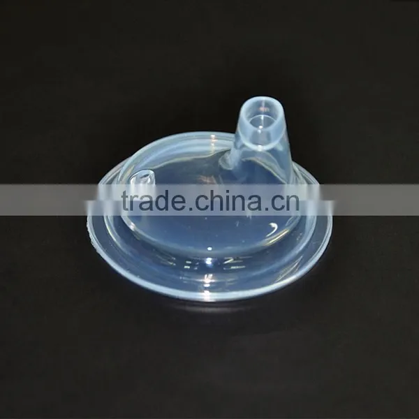 Silicone Baby Breastlike Shape Flat Silicone Nipple For Drinking photo-5