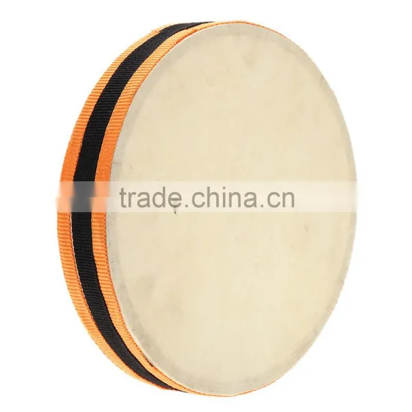 8" Wood Hand Drum Dual Head With Drum Stick Percussion Musical Educational Toy Instrument for KTV Party Kids Toddler photo-4