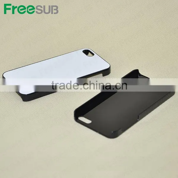 Wholesale Metal Black Color Customed 2D 3D Blank Sublimation Custom New Trend Phone Cases for Iphone 5 photo-5