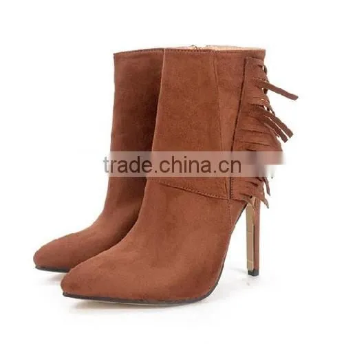 Ankle Boots Newest Sexy Shoes Made in China 2017 PF4418 photo-3