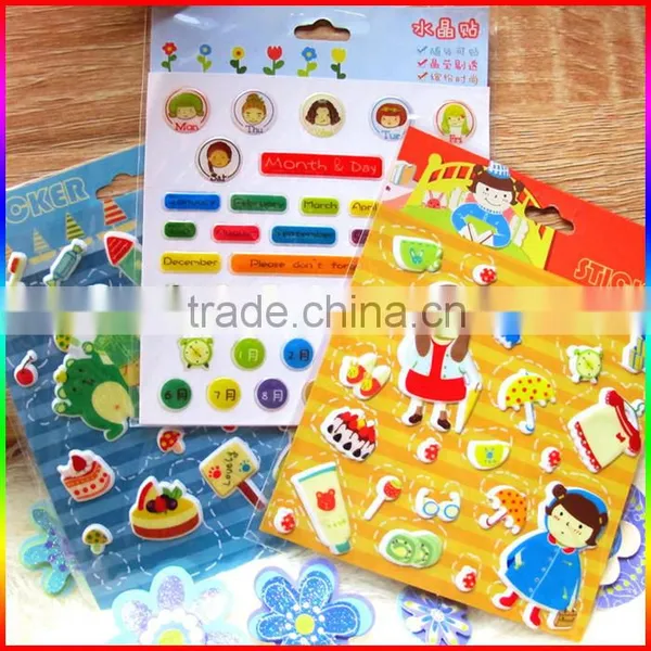 Cartoon 3D Puffy Sticker for Boys and Girls photo-3