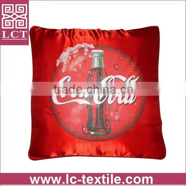 Supply Direct From Factory With Competitive Prices and Guaranteed Quality Custom Print Satin Cushion for Promotion(LCTP0139)