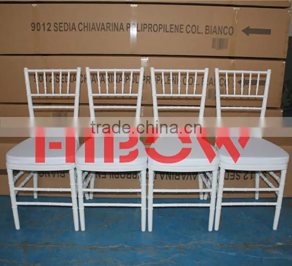 White Chiavari Resin Chair for Weddin Party Rental photo-3