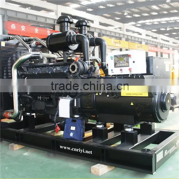 Open Type Water-cooled Diesel Generator 300kw/375kva photo-2