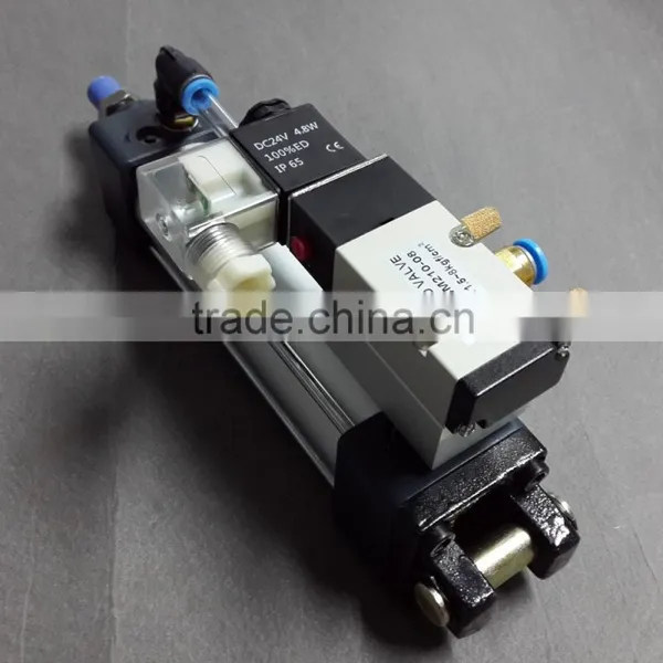 Best Price 4M Series 2 Position 5 Way Solenoid Valve Air Valve With SC Pneumatic Cylinder Group photo-3