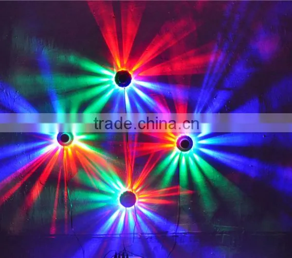 Supermarket Holiday Gifts 8W RGB LED Christmas Family Party Sunflower Light photo-3